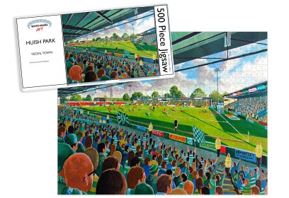 Huish Park Stadium Fine Art Jigsaw Puzzle - Yeovil Town FC
